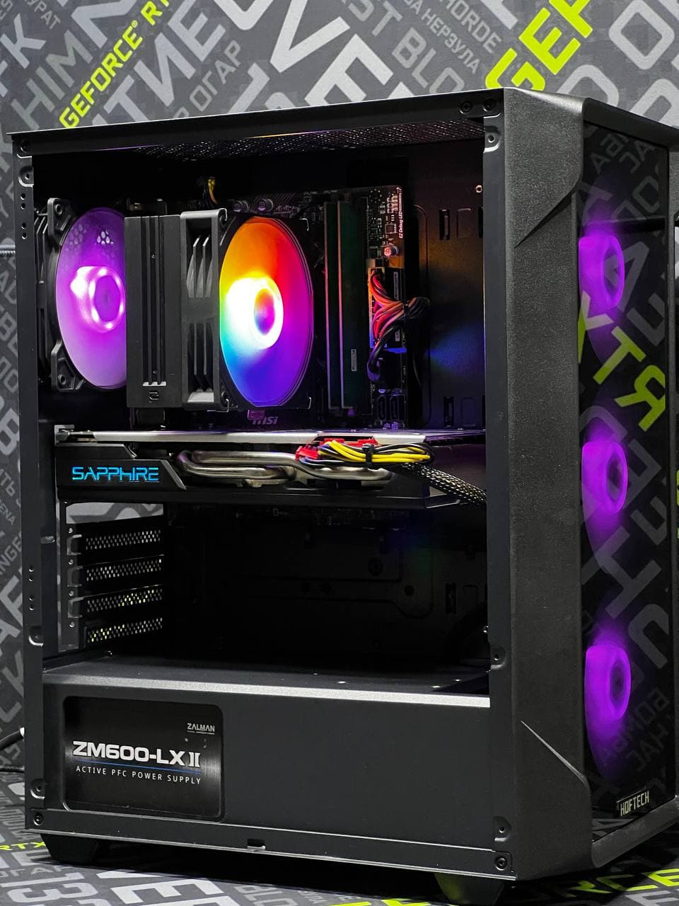 Игровой комплект: ПК на i5-9400F и RX 580 + монитор 144 Гц — фото 2