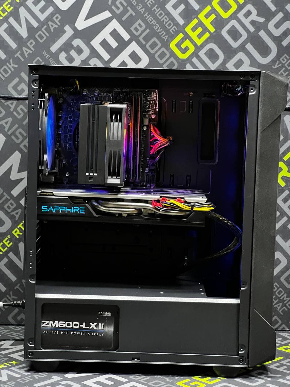 Игровой комплект: ПК на i5-9400F и RX 580 + монитор 144 Гц — фото 3