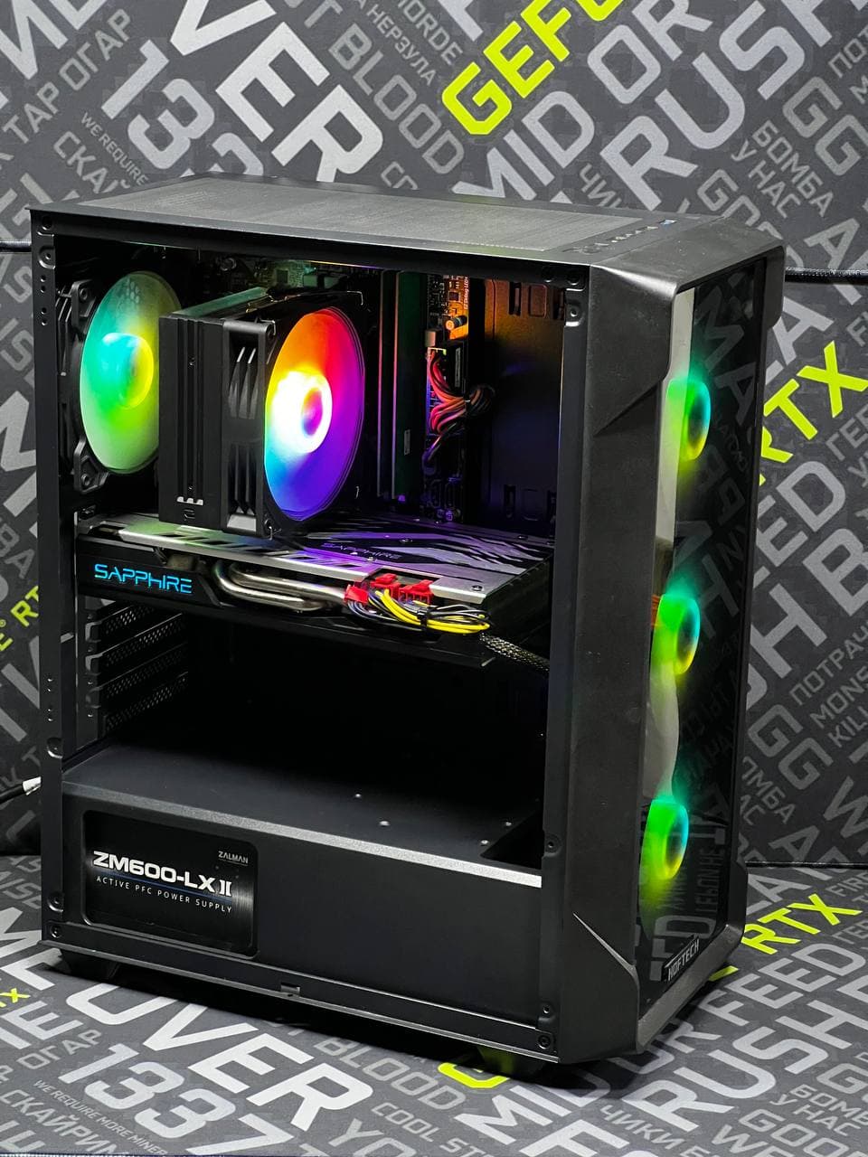 Игровой комплект: ПК на i5-9400F и RX 580 + монитор 144 Гц — фото 4