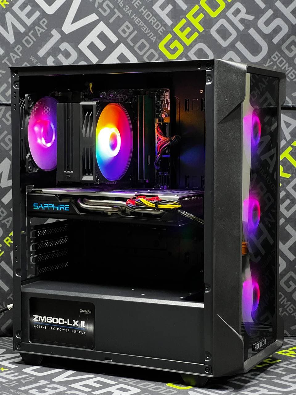 Игровой комплект: ПК на i5-9400F и RX 580 + монитор 144 Гц